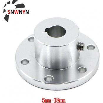 Flange Coupling Keyway Aluminum Alloy 14mm for 3D Printer