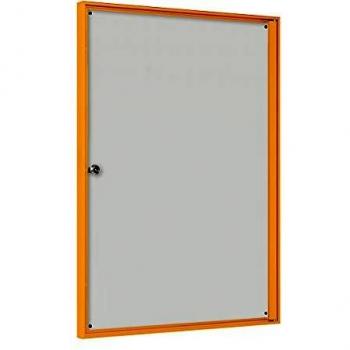 Vitrine d'affichage A4 2x2 jaune