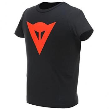 T-SHIRT LOGO ENFANT DAINESE NOIR ROUGE XL