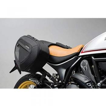 Juego de alforjas BLAZE H. Negro y Gris. Ducati Scrambler Desert Sled 16
