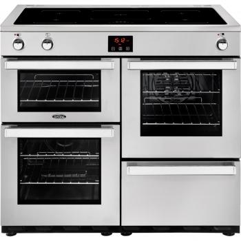 Belling Cookcentre 100cm Electric Induction Range Cooker 100EI