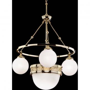 ORION Vintage Brass Pendant Light