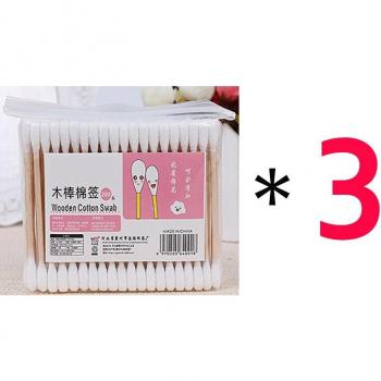 Kit de Hisopos de Madera y Algodón 300 Uds