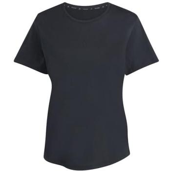 Adidas YogaEssentials Short Sleeve Shirt Zwart voor Vrouwelijk Gebruik