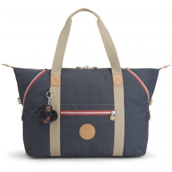 Kipling Art M Tote Bag, 58 cm, 26 Litres, Bleu