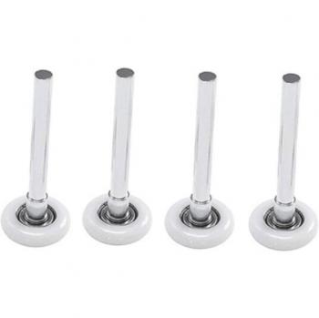 4Pcs 105mm Nylon Garage Door Roller Wheels with Sealed Ball Bearings