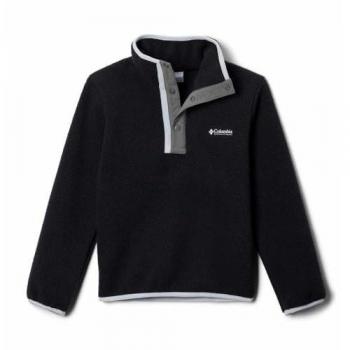 Columbia Unisex Pullover Kid's Helvetia II Half Snap Fleece – Schwarz, 164 cm