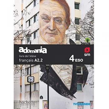 Francés Adomania. 4 ESO. Savia (Tapa blanda).