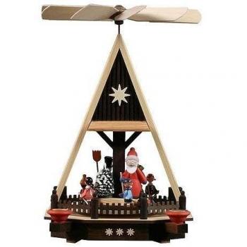 Erzgebirge Weihnachtspyramide 1-Tier