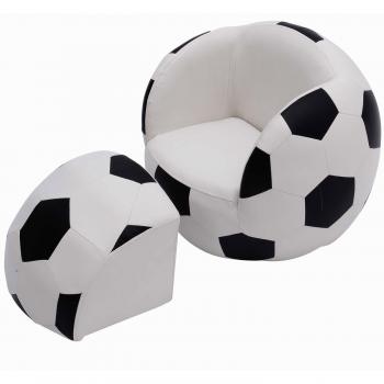 Kindercouch HOMCOM in Schwarz-Weiß