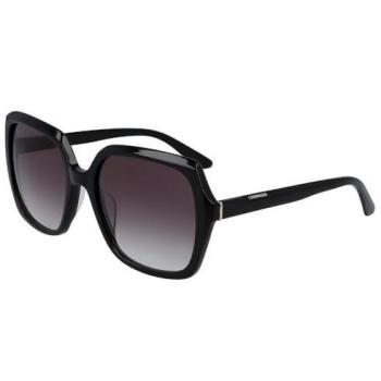 Gafas de Sol Calvin Klein CK20541S Negras para Mujer, Tamaño 57 MM, Acetato con Lentes Sombreados Negros/Grey CAT3