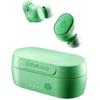 Écouteurs sans fil True Wireless Skullcandy Sesh Evo Vert Clair avec autonomie jusqu'à 24 heures et résistance IP55
