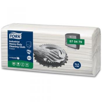 Pack 60 Chiffons Tork Ultra-Résistants Blanc – Usage Multiple