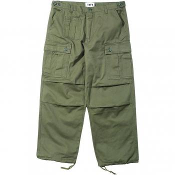 Pantalón de Safari Cargo Hombre con Bolsillos Grandes