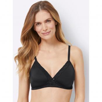 Brassière noire sans armatures bon. a, b, c