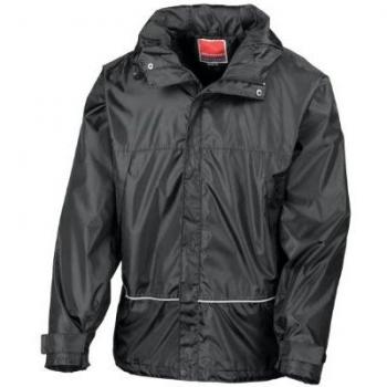 2000 Pro-Coach Black Waterproof Jacket – L