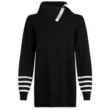 Liu Jo Pullover 'Better' Bianco e Nero