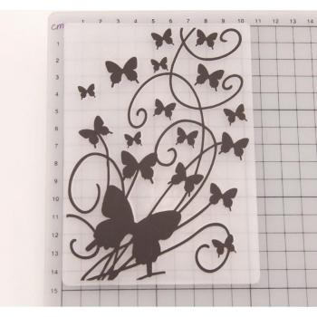 Butterfly Lace Card Making Embossing Folder