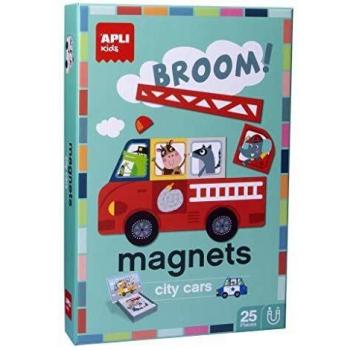 Mini Motor Magnet Game – 25 Vehicles – For 3+ Year Olds