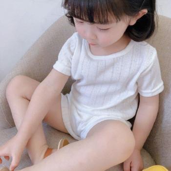 Estilo Acogedor de Verano: Camiseta y Shorts de Algodón