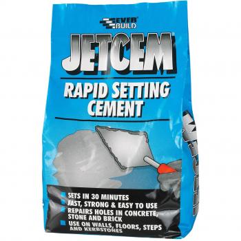 Everbuild JetCem Rapid Setting Cement 3Kg JETCEM3