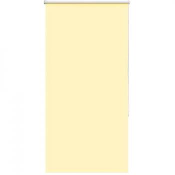 VidaXL Enrouleur Occultant Jaune, Largeur du Tissu 60,7 cm