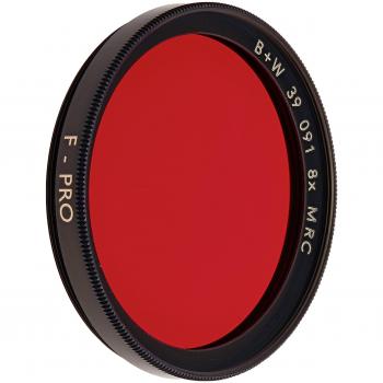 B&W 39 mm Red Filter – 0.5 MRC F‑Pro