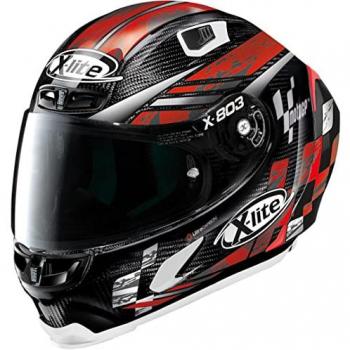 X‑Lite X‑803 RS Ultra Carbon MotoGP Casco 67 rojo