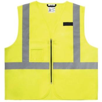 Gilet de sécurité jaune néon
