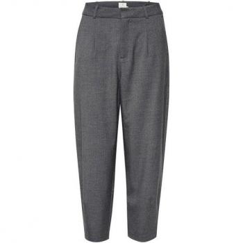 Pantaloni 7/8 Kaffe con pieghe