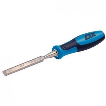OX Craft Chisel for Wood – Bevel – 32mm Width – Blue Hand Tool