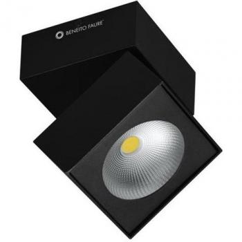 Apliqué Rubyc Tricolor 14W – Luces negras, LED cuadrado orientable