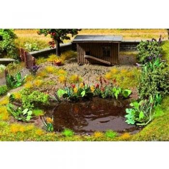 Waterfront HO Scale Greenery Kit – 14052, 17 Plants