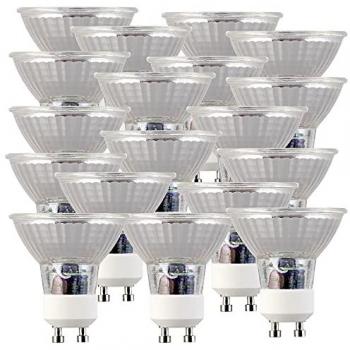 Pack de 18 spots LED GU10