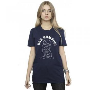 T-shirt Bianca di Neve Grumpy per Donne in Cotone