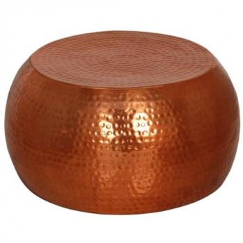 VidaXL Aluminium Coffee Table Brass Ø55x28 cm