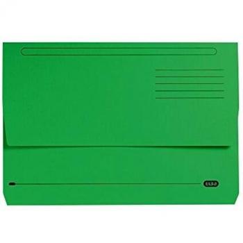 Elba StrongLine Half-Depth Document Wallet 320gsm Green