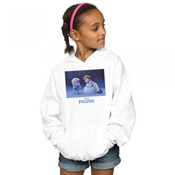 Frozen Build‑A‑Snowman Girl’s Sweatshirt – White