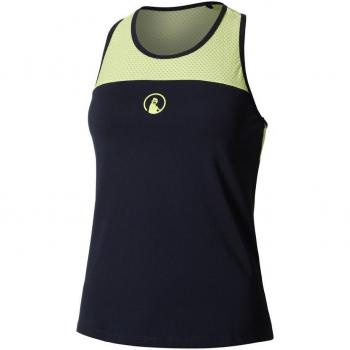Damen Racerback Top Quiet Please in Dunkelblau