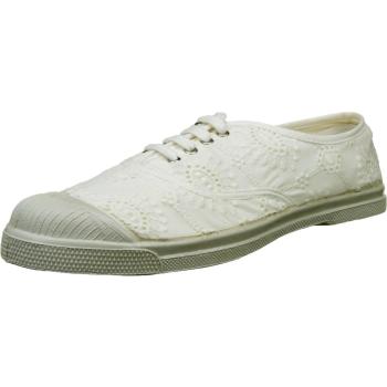 Bensimon Tennis Lacet Broderie Anglaise Basse Donna Bianco 41 EU