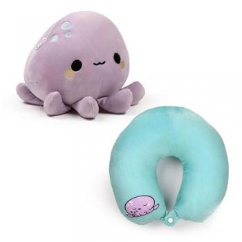 Almohada viaje peluche Swapseazzz Pulpo Adoramals