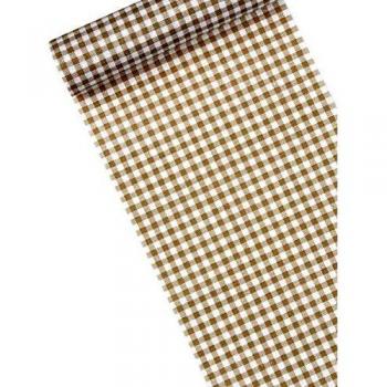 Chemin de table lin doux écru