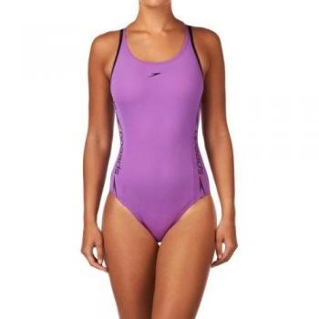 Speedo Velo Nocturno en Negro y Lila 42/328