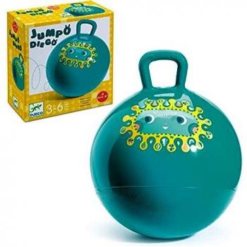 Jumpo Diego Balle sauteur Djeco 30181 Multicolore