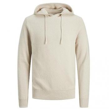 Jack & Jones Kapuzenpullover für Herren JCOCLASSIC TWILL KNIT HOOD SN
