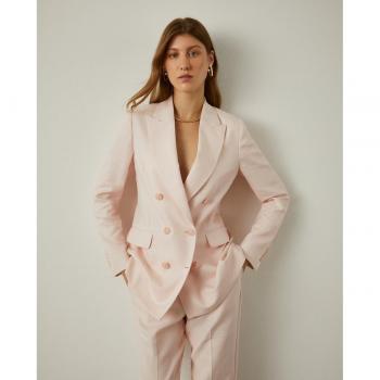 Blazer de Mujer Lion de Portales, Corte Cruzado y Bolsillos