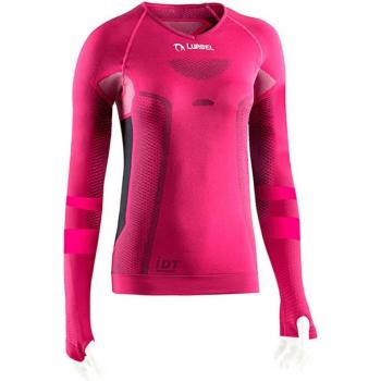 Camiseta Lurbel Cristallo Mujer Manga Larga Fucsia, Talla XS