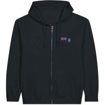 Broderia isola Malvine pixelform sweatshirt cappuccio nero comodo