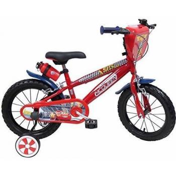 Disney Bici Cars 14 Bambino Nylon Rosso