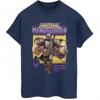 Star Wars T-shirt Women : The Mandalorian – Coton boyfriend plus qu'engagé